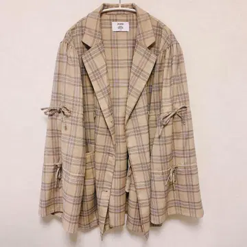 jouetie 슬리브 리본 자켓 미니 원피스