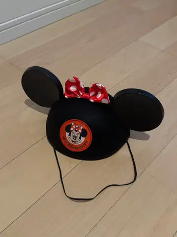미니 마우스 귀도리 모자