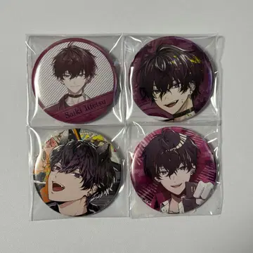 [니지산지] 사에키 잇테츠 캔뱃지 묶음 판매