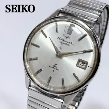 작동 SEIKO 남성용 시계 세이코 매틱 슬림 데이트 자동 와인딩 Y2K