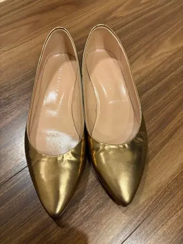 GOLD 플랫슈즈 37