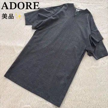 새상품급 ADORE 키넥 울 원피스