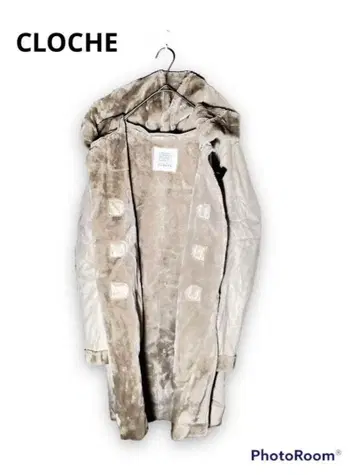 [크로셰] 코트 CLOCHE 빈티지 페이크 무스탕 빈티지