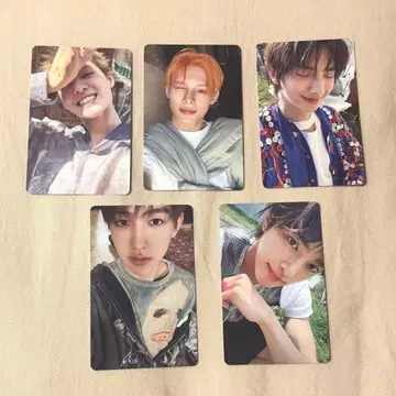 CORTIS weverse 특전 트레이딩 카드 5장 세트