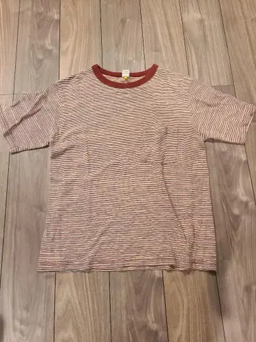 Velva Sheen 벨바신 USA제 멀티 컬러 보더 T셔츠