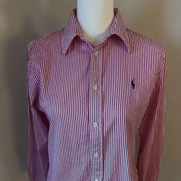 폴로 랄프 로렌 스트라이프 버튼 다운 셔츠