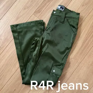 R4R jeans 플레어 팬츠 y2k