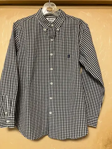 짐플렉스 깅엄 체크 셔츠 사이즈 16