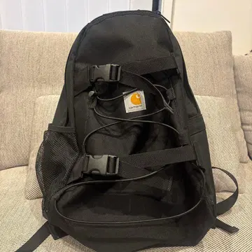 Carhartt 블랙 백팩
