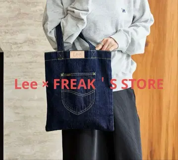 Lee x FREAK'S STORE 리 별주 데님 토트백