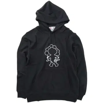 미야쿠미야쿠 후드티 블랙 M