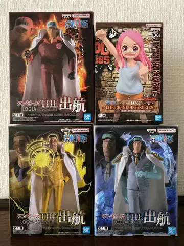 원피스 THE 출항 외 피규어 4체 세트