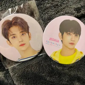 SEVENTEEN 조슈아 캔뱃지 2개 세트