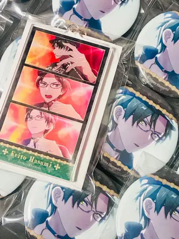 앙스타 케이토 캔뱃지 아크링 키링 크로스 로드