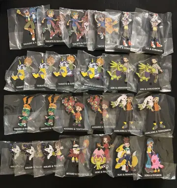 디지몬 제일복권 러버스트랩 묶음 판매 세트