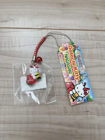 [ 지역 한정 키티 ] 하치키티 튤립 스트랩 나가사키 한정판