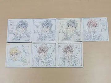 극장판 하이스피드 입장자 특전 코스터 7장 묶음 판매