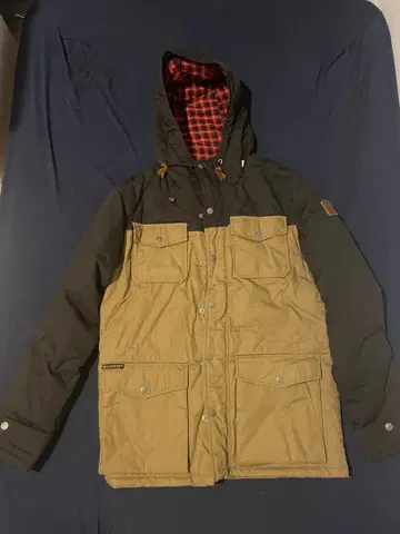 ELEMENT 마운틴 후드티 블랙/카키