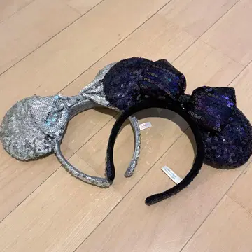 디즈니 미니 스팽글 머리띠