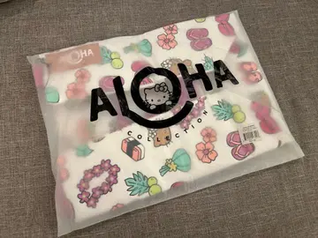 [ 새상품 미사용 ] 알로하 컬렉션 헬로키티 토트백 하와이 한정판