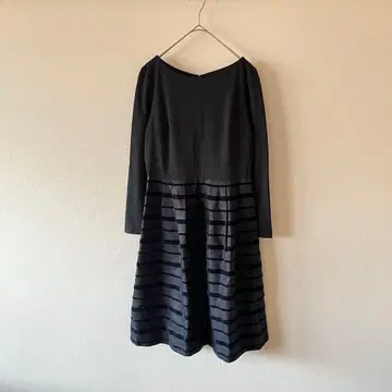 NATURALBEAUTYBASIC 턱 플레어 원피스 경사 결혼식