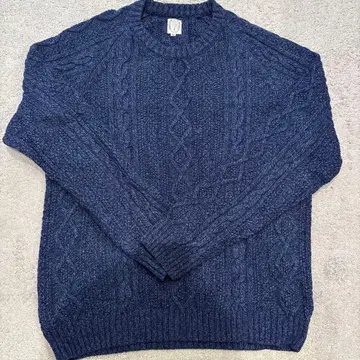 AUVIEUX CONTINENT by Jim 케이블 짜임 스웨터 XL