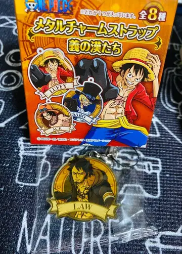 ONE PIECE 원피스 의의 사나이들 메탈 참 스트랩