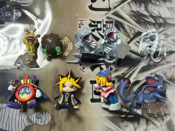 유희왕 피규어 9체 세트