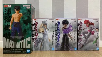 [ 미개봉품 ] 유유백서 피규어 4체 세트