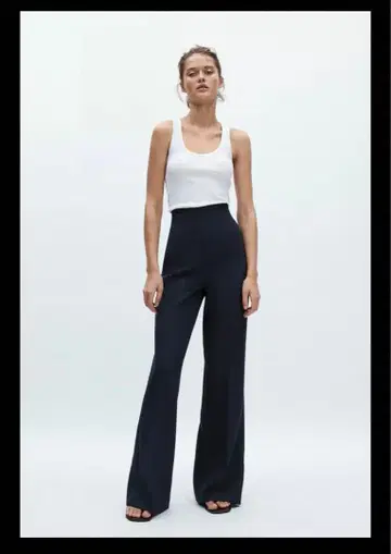 ZARA ZW collection 하이웨스트 지퍼 팬츠