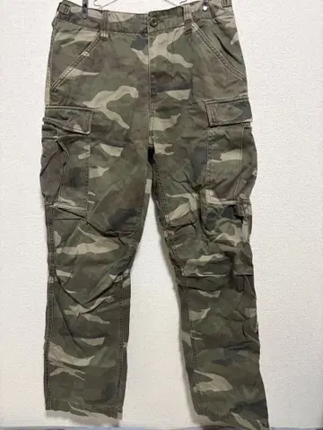AVIREX 카모플라쥬 카고 팬츠 L 사이즈
