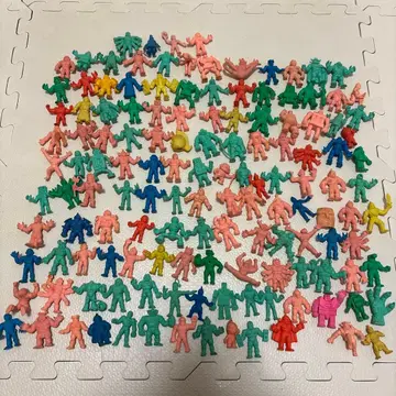 근육맨 지우개 묶음 판매 당시 물건 쇼와 레트로