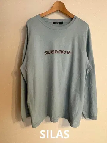 SILAS 롱 T 스카이블루 L