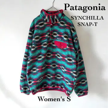 파타고니아 신틸라 스냅T 올 패턴 플리스 여성용 S