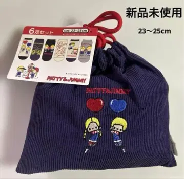 [ 미사용 새상품 ] 패티&지미 양말 삭스 복조리 PATTY&JIMMY