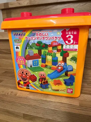 신나는 호빵맨 블록 세트