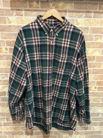 80~90년대 L.L.Bean 노스우즈 플란넬 셔츠