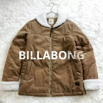 [ 새상품급 ] BILLABONG 빌라봉 코듀로이 보아 자켓 브라운 L