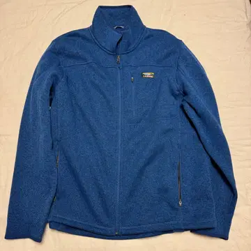 미사용 LLBean 풀 집업 플리스 자켓 네이비 XL