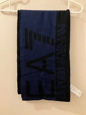 EA7 Emporio Armani 머플러 네이비/블랙