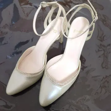 AIMER 베이지 스틸레토 하이힐 24cm 포멀