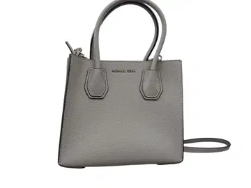 MICHAEL KORS 머서 미디엄 가죽 사첼백 그레이