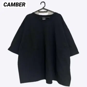 USA제 CAMBER (캠버) T셔츠 블랙 XL 반팔