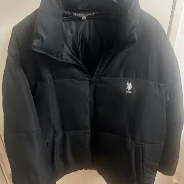 U.S. POLO ASSN. 블랙 다운 자켓 M