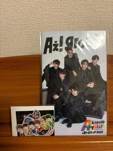 A! group 전국 투어 2023 스티커, 팜플렛