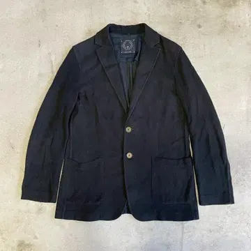 티 자켓 테일러드 자켓 [M] 코튼 메쉬 블랙 A5675