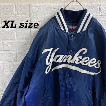 MLB 양키스 90s 오버 사이즈 바시티 자켓 스타터 제작