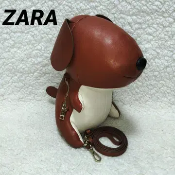 ZARA 자라 봉제 인형형 애니멀 숄더백 강아지