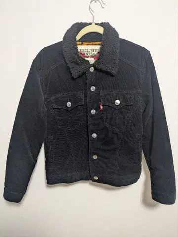 EDWIN 코듀로이 보아 옷깃 자켓 L 사이즈