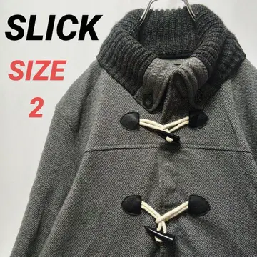 SLICK 스릭 블루종 더플 코트 남성용 사이즈 38